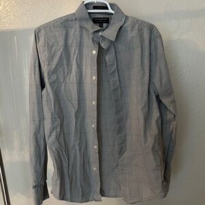 Banana Republic Untucked Fit Button Down Dress Shirt M
